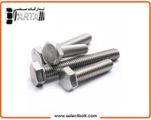 تصویر پیچ سر شش گوش استیل 304 سایز M12 طول 35 