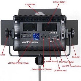 تصویر ویدیو لایت گودکس Godox LED500C 