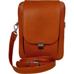 تصویر کیف دوشی مردانه چرم طبیعی آرباس کد AR2012 