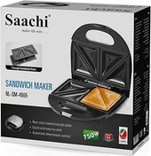 تصویر سازنده ساندویچ Saachi NL-SM-4665-BK Saachi Sandwich Maker NL-SM-4665-BK