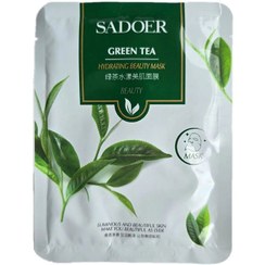 تصویر ماسک ورقه ای آبرسان چای سبز سادور SADOER Green Tea 