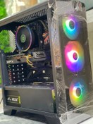 تصویر کیس گیمینگ اماده نسل 12 سیپیو I3 CASE GAMING 12GEN GPU 8G RAM 16G H610 MSI