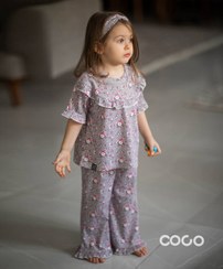 تصویر تیشرت شلوار گلگلی 