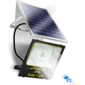 تصویر پروژکتور 300 وات خورشیدی ریموت دار Solar Light 