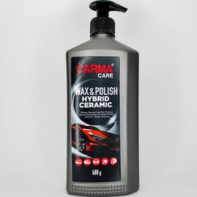 تصویر هایبرید سرامیک کارماکر ۵۰۰ گرمی wax & polish hybrid ceramic carmacare 500g