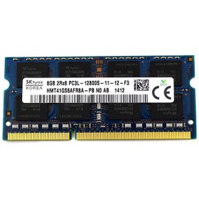 تصویر رم لپ تاپ اس کی هاینیکس SKhynix DDR3L PC3L 12800S ظرفیت 8G (استوک) 