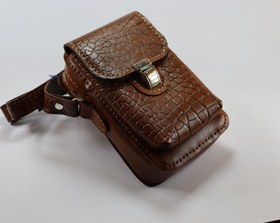 تصویر کیف دوشی چرمی زنانه دست دوز مدل اسپرت 