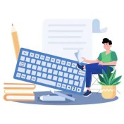 تصویر تولید محتوا متنی 