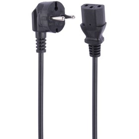 تصویر کابل برق N401 0.75*2 1.5m PC N401 1.5m PC Power Cable