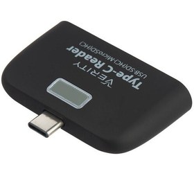 تصویر رم ریدر USB 3.1 برند VERITY مدل C103 نوع Type-C 