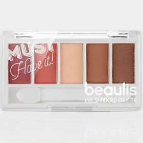 تصویر پالت سایه چشم مدل 210spicy beaulis eye shadow palette 210 spicy