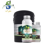 تصویر کود کامل NPK شوک ۲۰ لیتری ۲۰-۲۰-۲۰ آمریکایی 