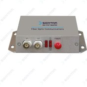 تصویر مبدل 1 کانال FSK فیبر نوری ( مدل: Sepitam-1bV-FSK-T/R ) 