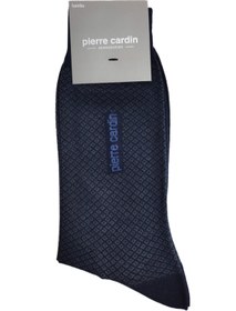 تصویر خرید اینترنتی جوراب رسمی و روزمره مردانه سرمه‌ای پیر کاردین PC456 ا Bulowa Bambu Erkek Çorap Bulowa Bambu Erkek Çorap