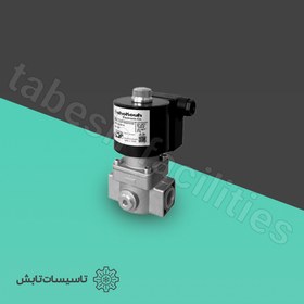 تصویر شیر برقی گاز 1/2 اینچ تک ضرب شکوه 