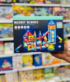 تصویر مگنت تایل چراغدار 