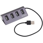 تصویر هاب چهار پورت USB بیاند BA-409 Beyond BA-409 4 Ports USB Hub