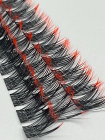 تصویر مژه فیشر آمبره قرمز (کد 709) 