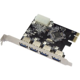 تصویر کارت PCI-E به USB3.0 چهار پورت رویال (Royal) مدل RP-304 