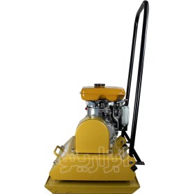 تصویر کمپکتور 1.5 تن هیساکی با موتور 7.5 اسب طرح هوندا Vibrating plate compactor