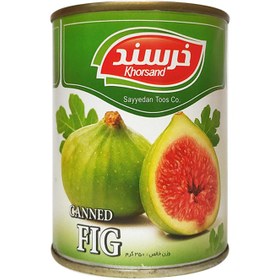 تصویر کمپوت انجیر خرسند - 380 گرم کمپوت انجیر خرسند - 380 گرم