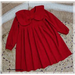 تصویر پیراهن دخترانه یلدایی - سایز5 