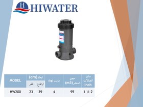 تصویر کلر زن استخری هایواتر Hw 200 Hiwater HW200