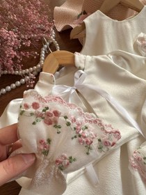 تصویر کت و سارافون دخترانه ترمه - نهال 