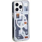 تصویر قاب آیفون 12 پرومکس برند اسپیگن مدل G20 طرح تکنولوژی با مگ سیف Spigen G20 for iPhone 12 Pro Max 