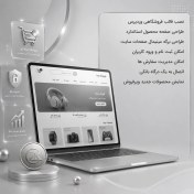 تصویر خدمات طراحی سایت (پنل نقره ای) 