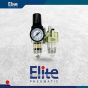 تصویر واحد مراقبت پنوماتیک 1/4 اینچ طرح SMC الیت AC2010-02 Elite pneumatic