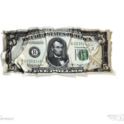 تصویر اسکناس اورجینال 5 دلاری 