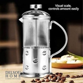 تصویر فرنچ پرس استیل Yi Tian 