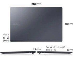 تصویر لپ‌تاپ سامسونگ Galaxy Book S ظرفیت ۲۵۶ گیگابایت با رم ۸ گیگابایت و پردازنده Core i5 