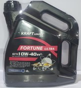 تصویر روغن موتور کرفت Kraft GTX 10w 40 SN پلاس حجم ۴ لیتر kraft 10w40 sn+ 4 litres