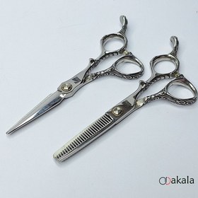 تصویر ست قیچی صیام مدل A-B3 (5.5اینچ) Siam Scissors Model A-B3 (5.5 inches)