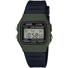 تصویر ساعت مچی مردانه/زنانه کاسیو جنرال (Casio) F-91WM-3A 