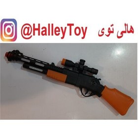 تصویر اسباب بازی تفنگ موزیکال رقص نور وارداتی سفارش اروپافروشگاه هالی توی 