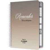 تصویر دفتر برنامه ریزی مستر راد طرح گل ساکورا مدل پلنر روزانه 