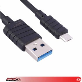 تصویر کابل تبدیل USB به microUSB ایکس انرژی مدل X-110 طول 1 متر USB to microUSB conversion cable X-Energy model X-110 length 1 meter