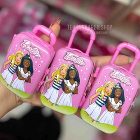 تصویر آدامس چمدونی باربی 