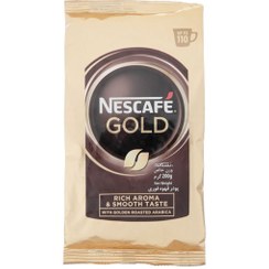 تصویر پودر قهوه فوری نسکافه nescafe گلد وزن 200 گرم nescafe gold coffee wieght 200gr