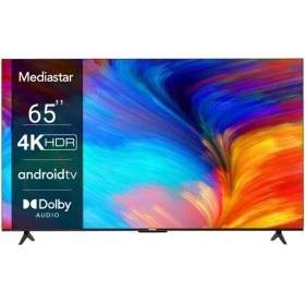 تصویر تلویزیون 65 اینچ مدیا استار مدل MS-65SUT2S2/F تلویزیون هوشمند 65 اینچ 4K مدیا استار مدل MS-65SUT2S2/F محصول 2024