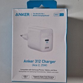 تصویر شارژر دیواری انکر مدل PowerPort 312 A2642 25W رنگ مشکی شارژر موبایل شارژر دیواری متفرقه شارژر دیواری انکر مدل PowerPort 312 A2642 25W رنگ مشکی مشکی-بژ