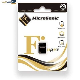 تصویر فلش مموری میکروسونیک مدل Finger ظرفیت 16 گیگابایت Microsonic Finger Flash Memory - 16GB