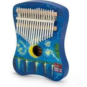 تصویر کالیمبا بغل هلال بلوط مدل شب پر ستاره b 