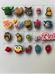 تصویر زینت دمپایی Jibbitz Jibbitz 10 قطعه تزئینی را انتخاب کنید آنچه را می خواهید Jibbitz Jibbits Terlik Süsü 10 Adet Süsü Ne Istediğini Seç