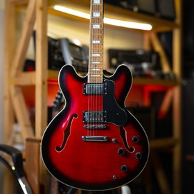 تصویر گیتار الکتریک Stedman pro Jazz Semi Hollow Body Grg170 Red 