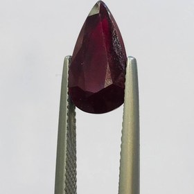 تصویر نگین یاقوت سرخ سایز 14*8 