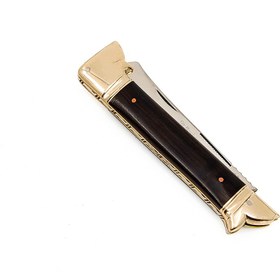 تصویر قلمتراش یک تیغه دسته آبنوس 13سانتیمتر /باسکرویل 